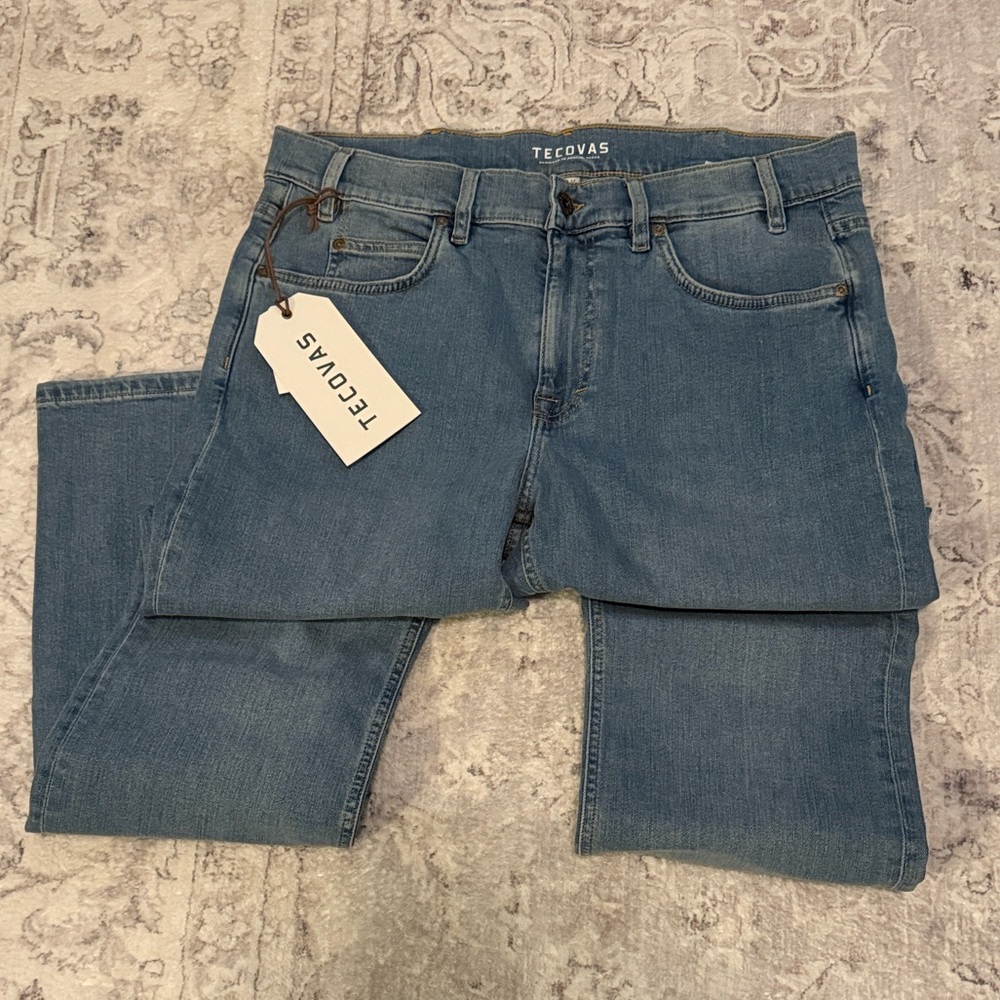 Tecovas Classic Blue Straight Jeans